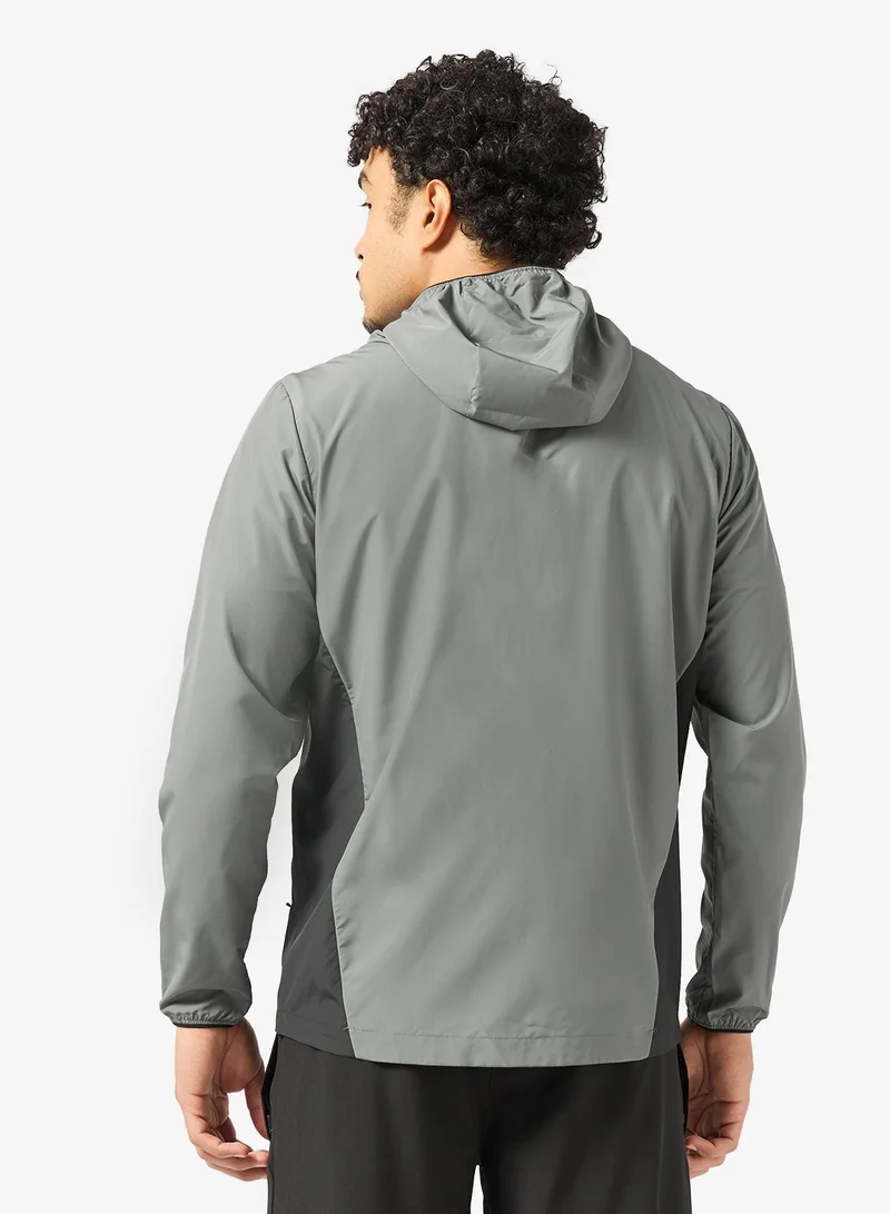 ANTA LightShield Windbreaker Jacket - Slim Fit Running Woven Track Top  - Running